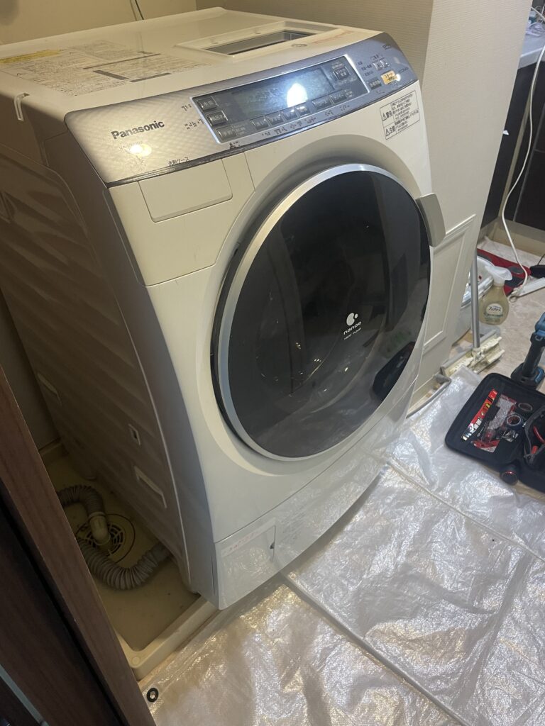 ドラム式洗濯機分解クリーニング:Panasonic NA-VX7200L乾燥使わないと