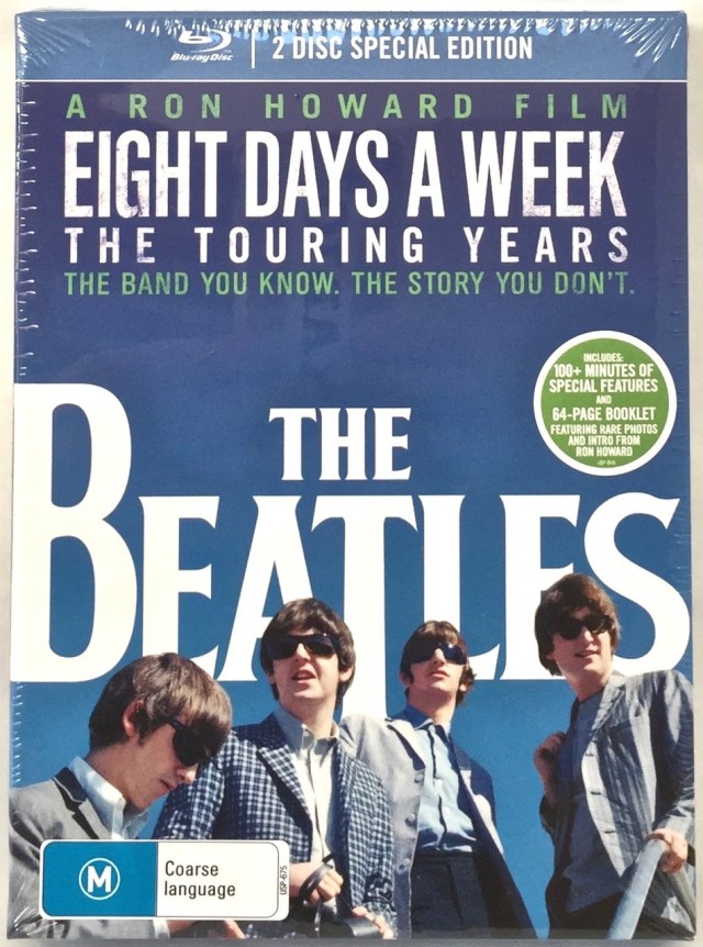 Beatles “Eight Days a Week – The Touring Years” Blu-ray Photo