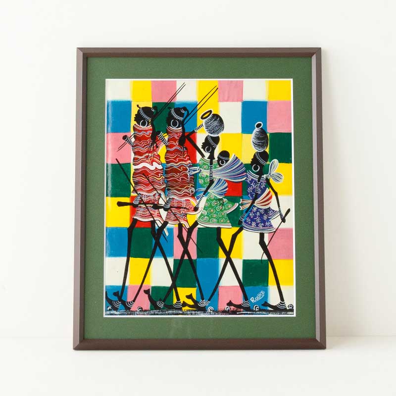 アフリカンアート24 / 4人のレディ | ボー・デコール オンラインショップ