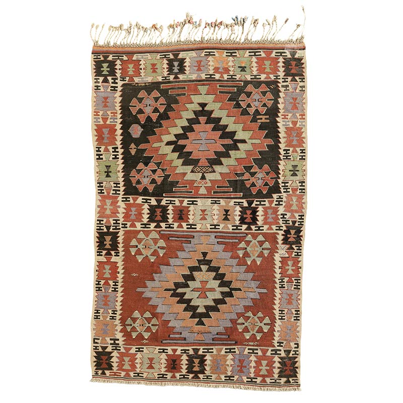 ヴィンテージラグ｜ボー・デコールセレクトのトライバルラグ（部族絨毯