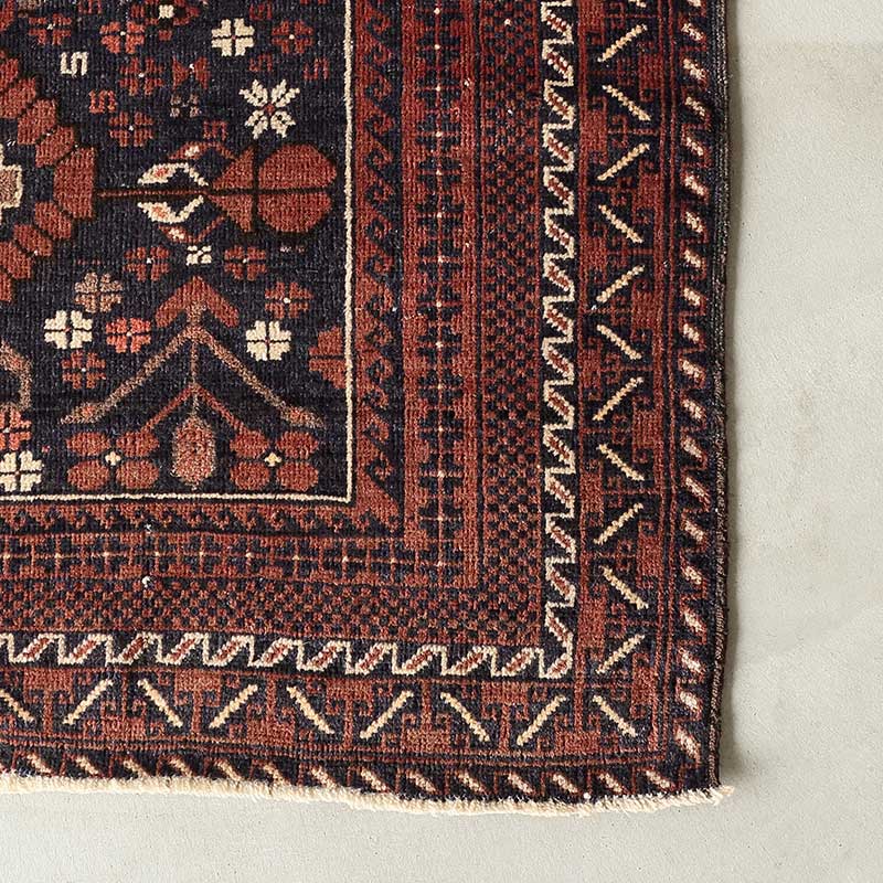 トライバルラグ [バルーチ] / 1980年代 / OR1027 | ボー・デコール