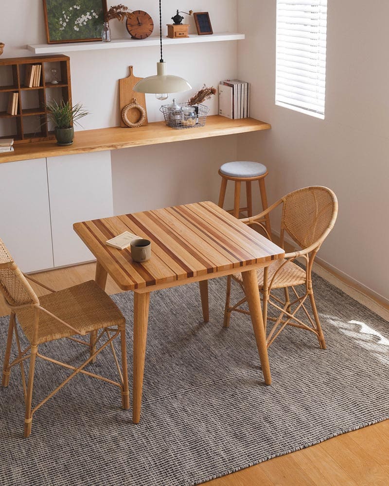 カラフルな寄木テーブル | ボー・デコール オンラインショップ