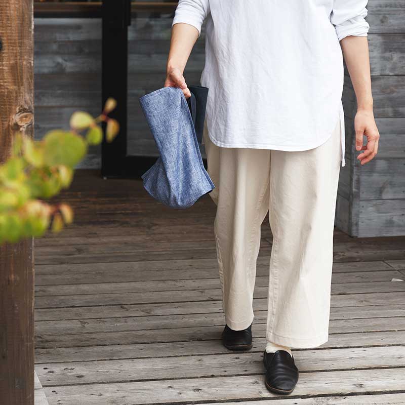 リネンエコバッグ S / バイカラー[2色両面] | ボー・デコール