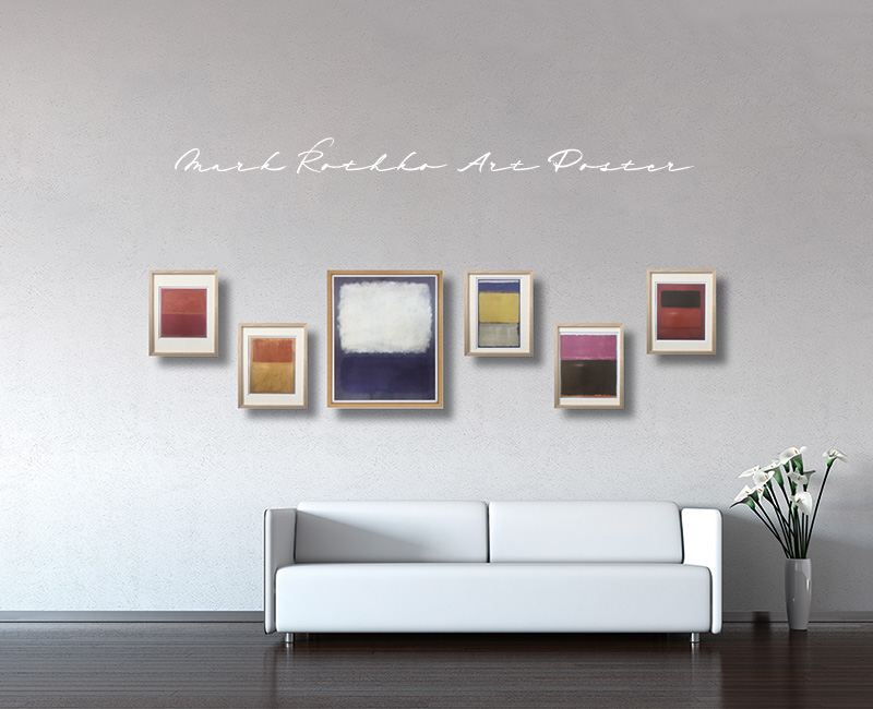 マーク・ロスコ アートポスター / 62278 （フレーム入） | ボー