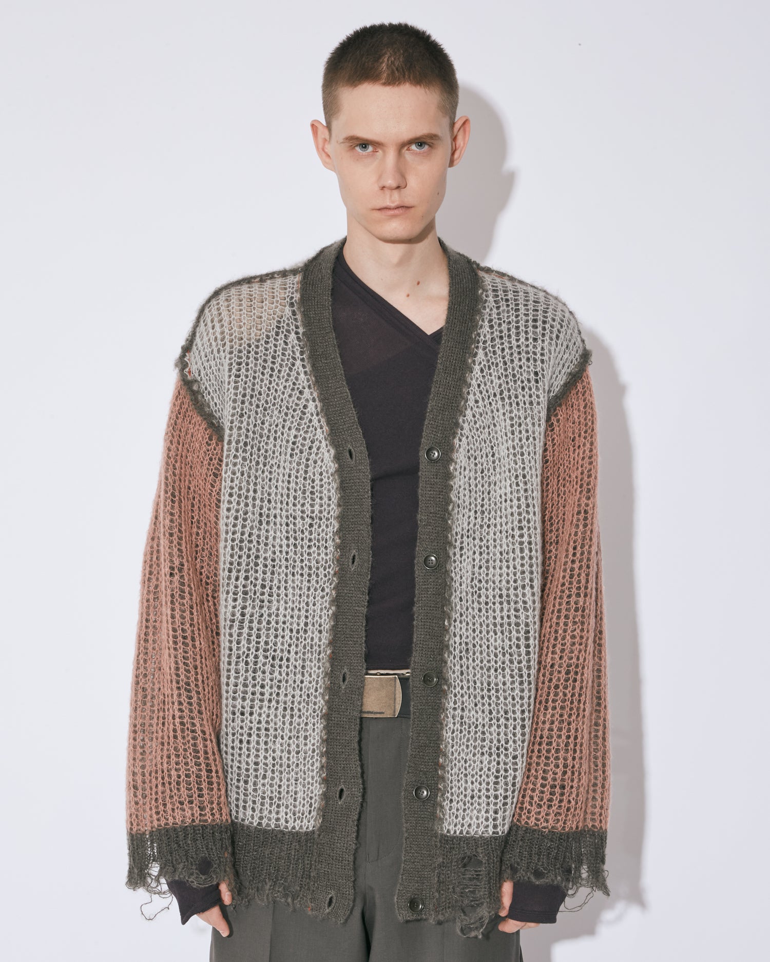 wooledmohair knitted cardigan – beautiful people online store