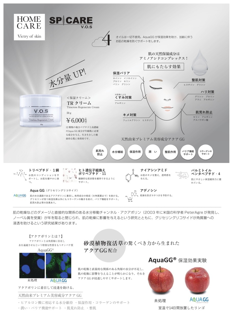 VOSホームケアシリーズ人気ナンバー1！コスパ最高！お値段以上の高機能