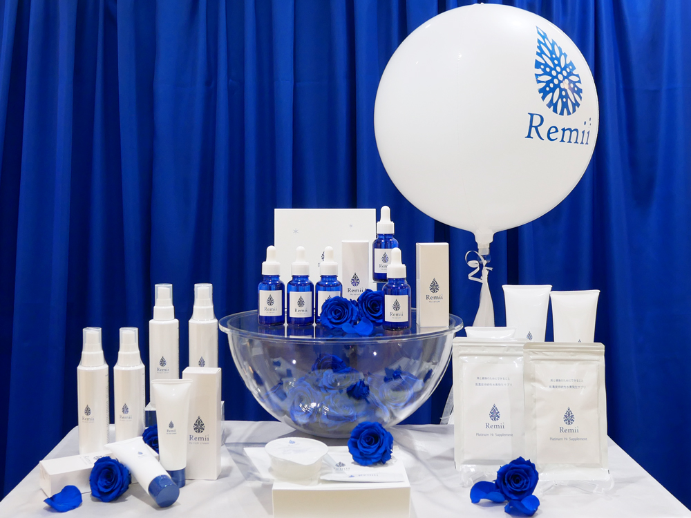 ナノバブル水素水をベースにしたスキンケアRemii（レミィ）誕生！水素