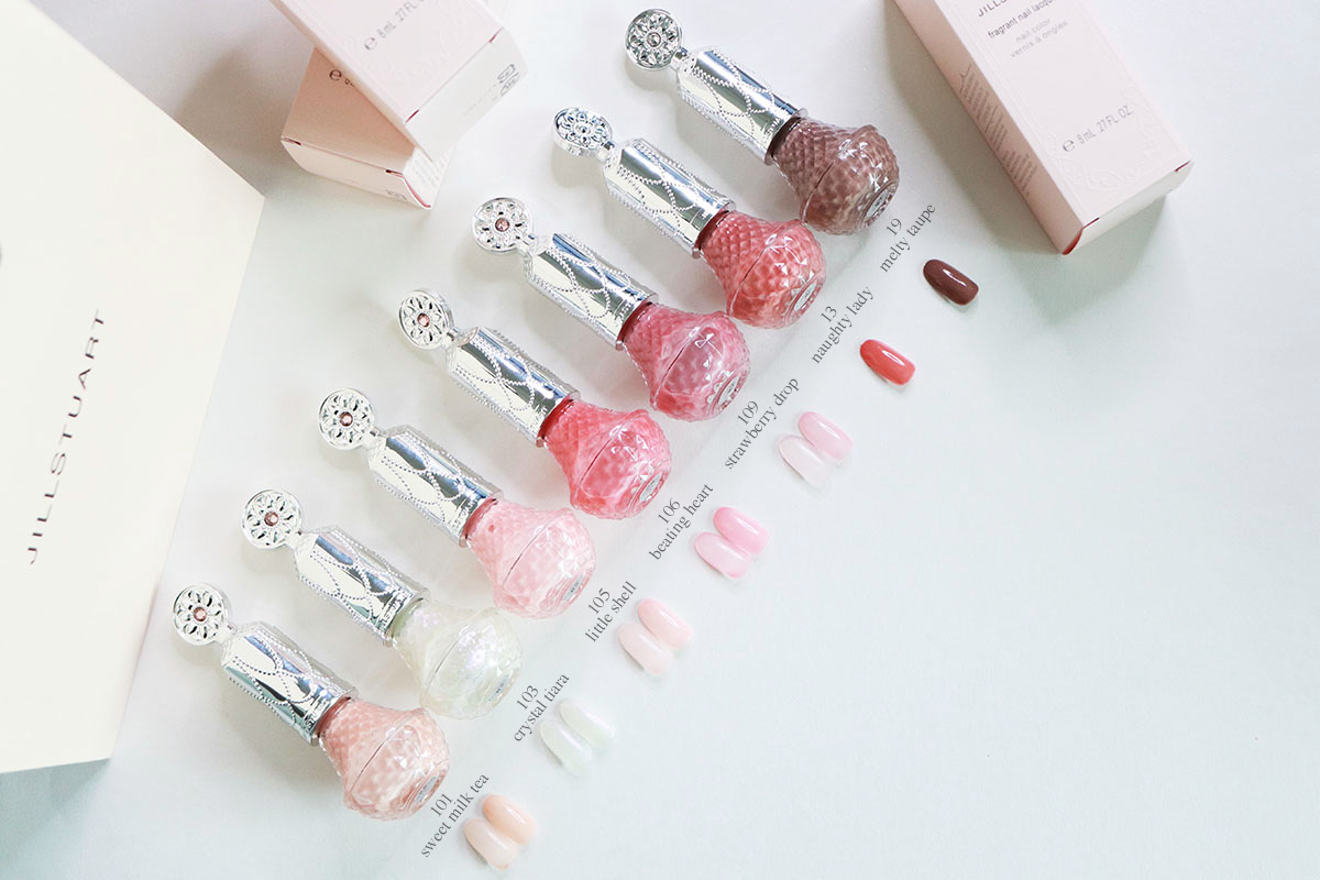 ジルスチュアートNewネイル！透き通る発色で好みの濃さ調整可能！綺麗