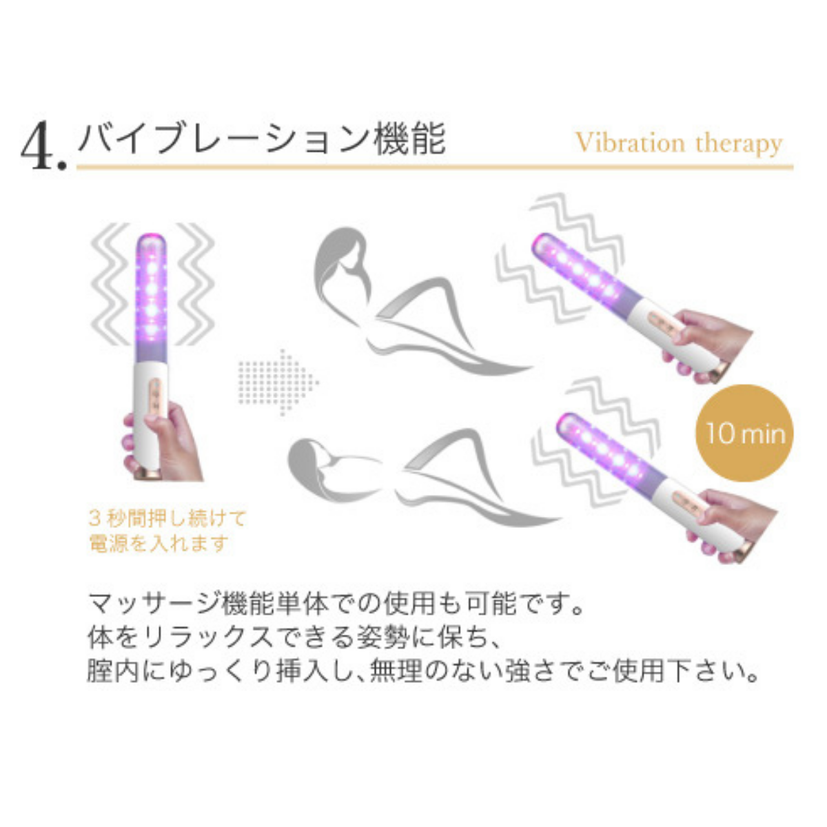 yoniCARE 家庭用膣トレ器 専用ジェル付 き ちつレーザー LED