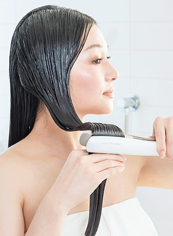 最新超音波アイロン「ケアプロ ディープ」登場！気になる白いケアプロ