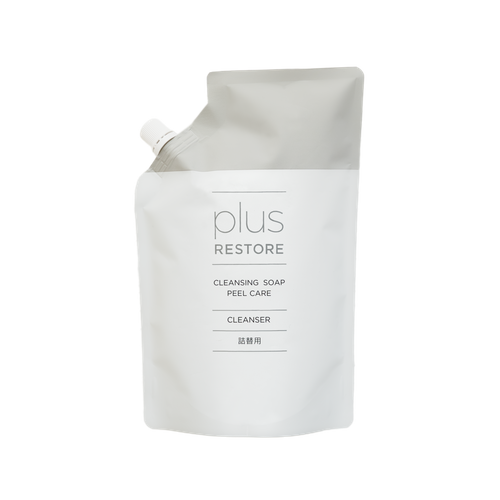 2024年7月2日新発売】プラスリストア クレンジングソープ泡ピールケア