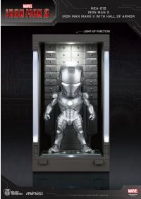 Beast-Kingdom USA | Iron Man 3 /Iron Man Mark II with Hall of Armor