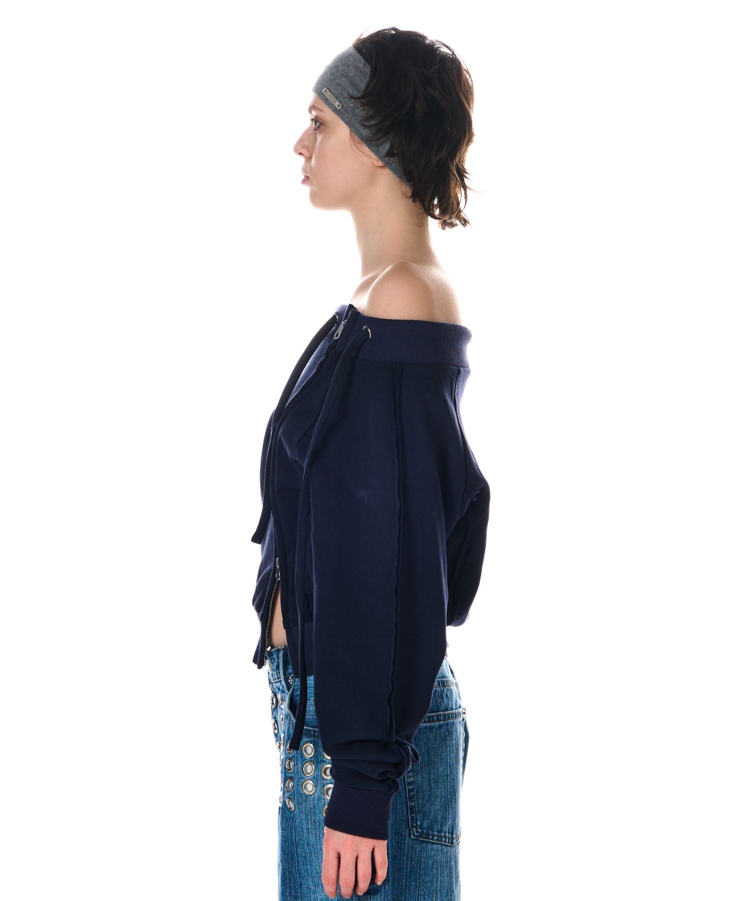 OFF SHOULDER SIDE ZIP TOPS – BEEDEN