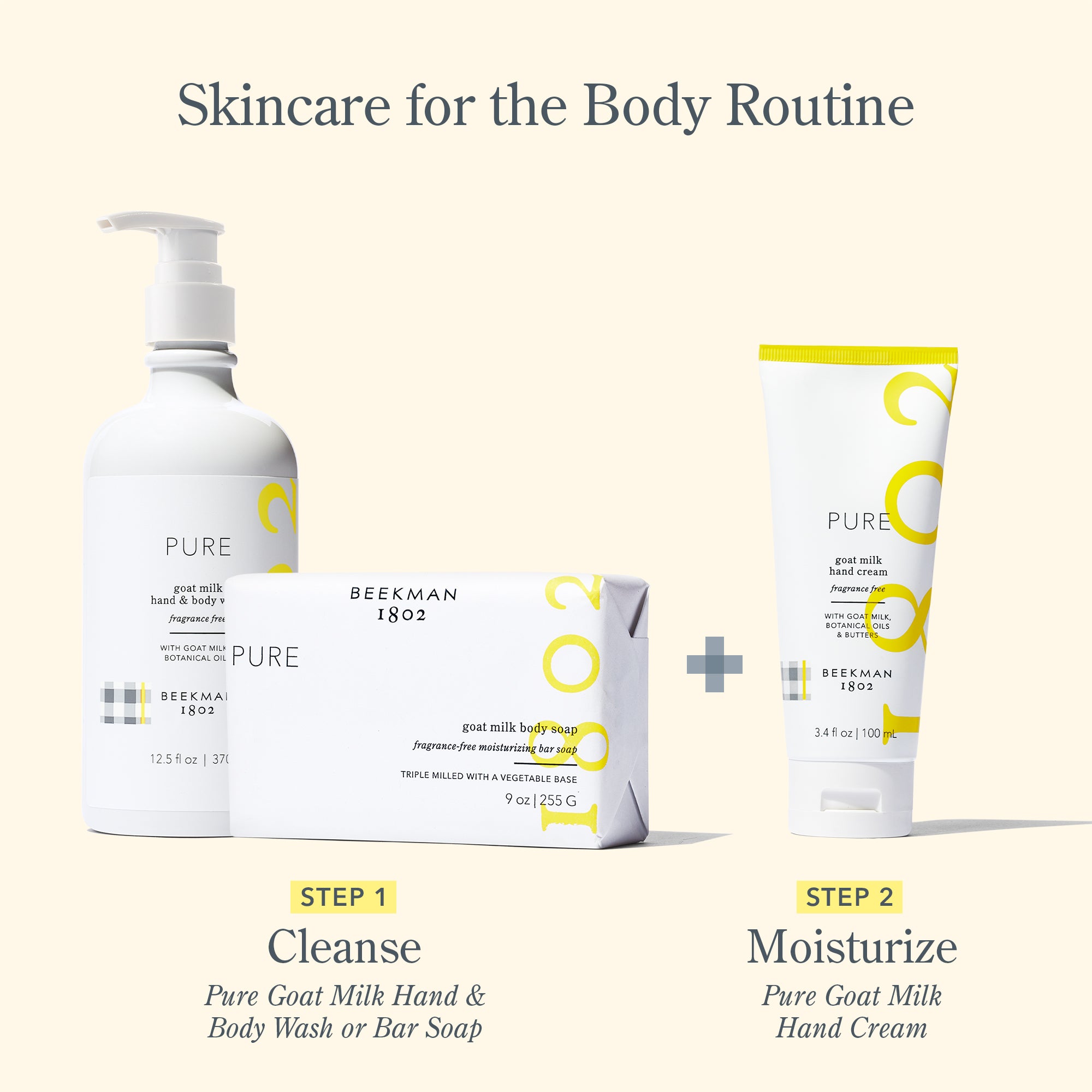 Pure Bliss Fragrance-Free Bodycare Set