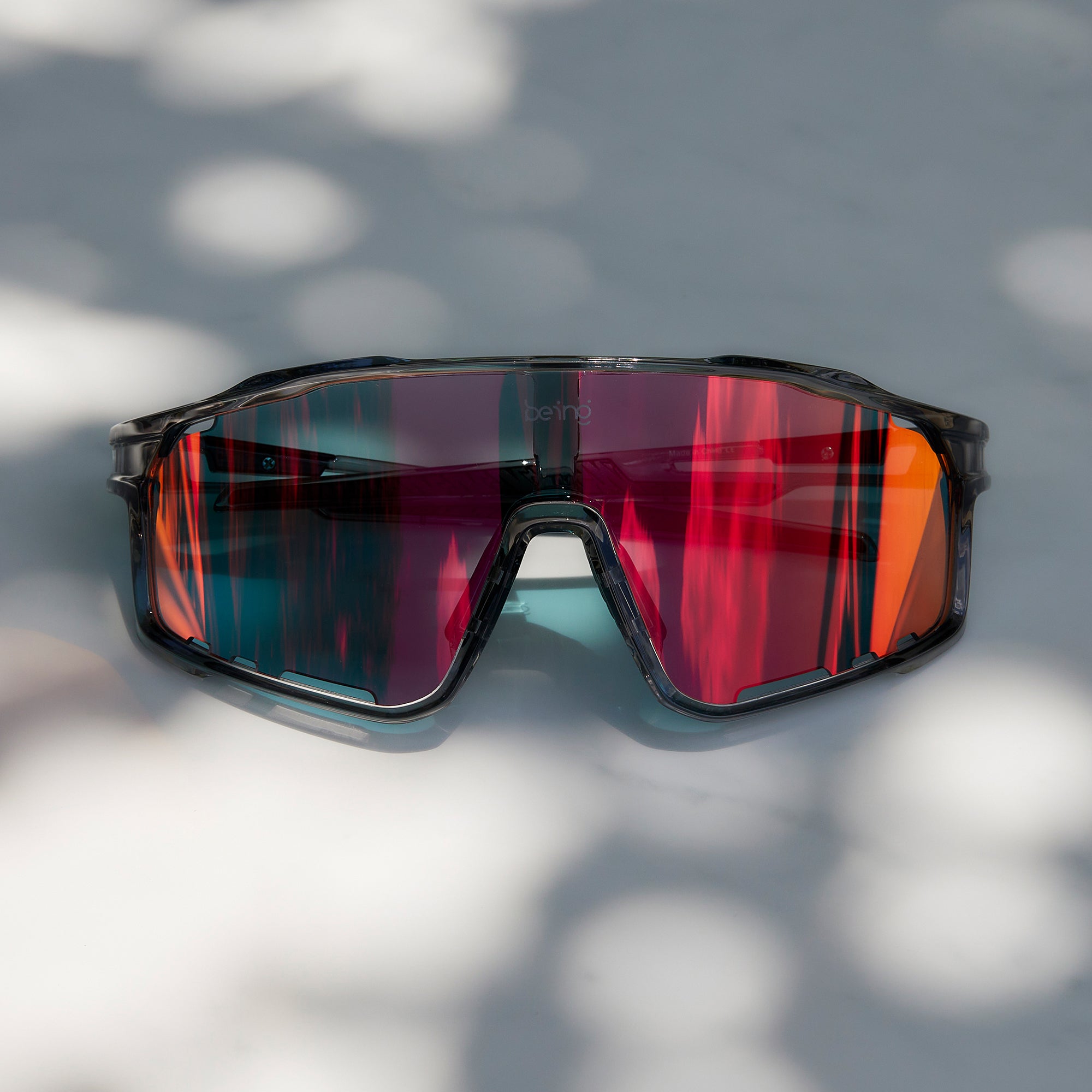 Libero【グレー】Red Mirror Lens(紫外線調光) – being