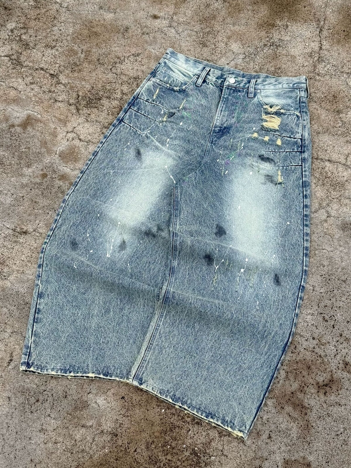 Washed Faded Denim – BELVET