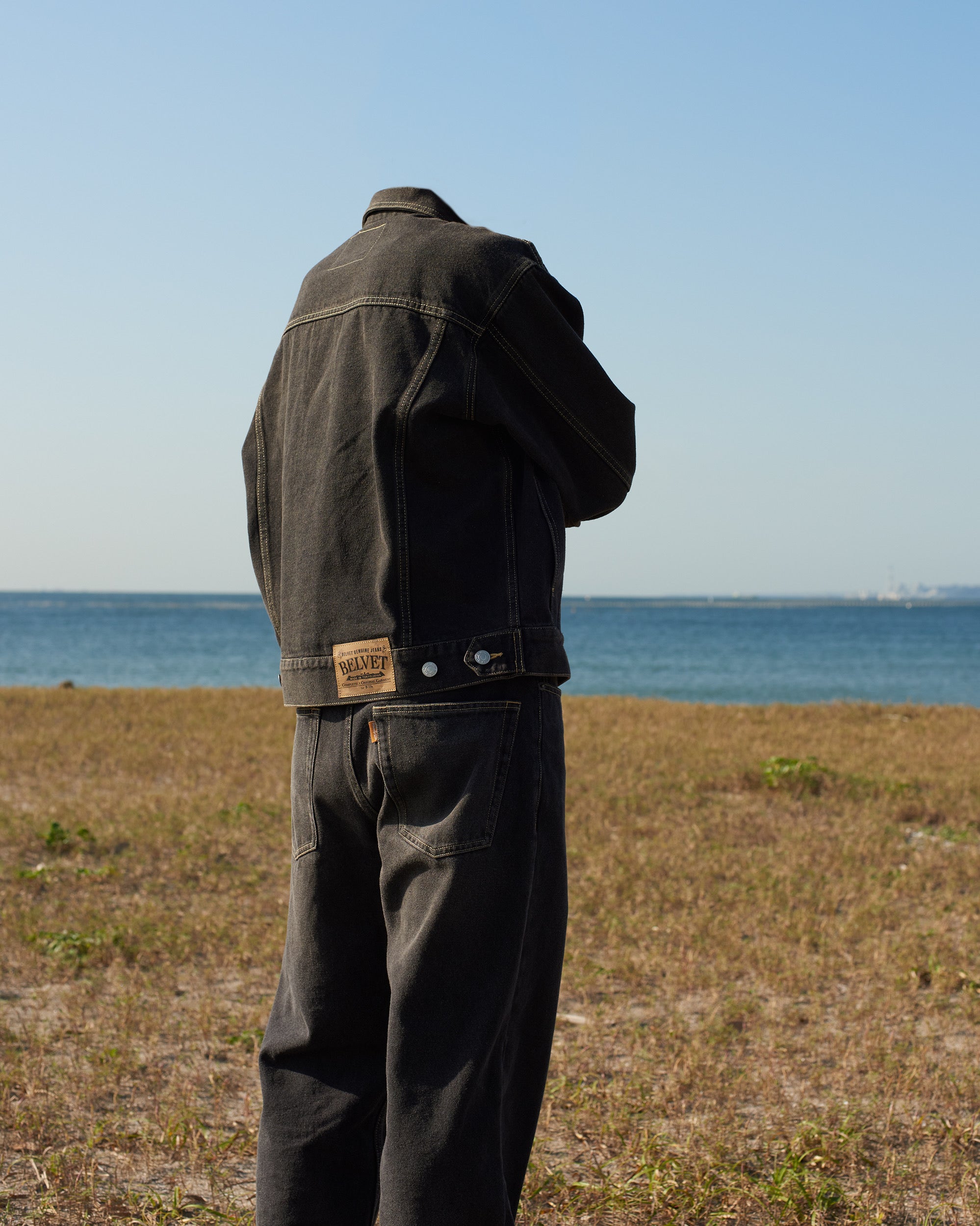 Washed Black Denim Set up / Jacket – BELVET