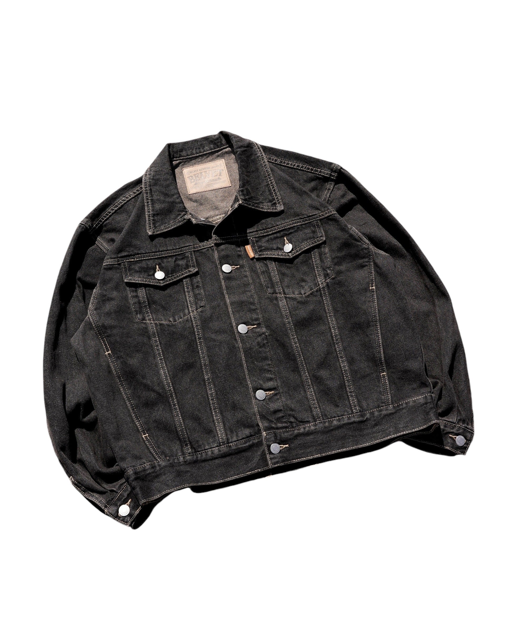Washed Black Denim Set up / Jacket – BELVET