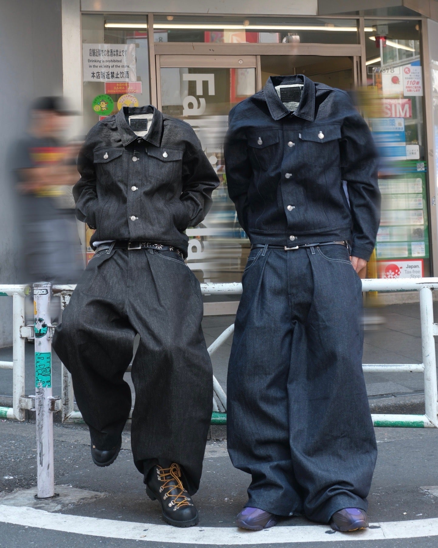 Classic Rigid Tuck pants – BELVET