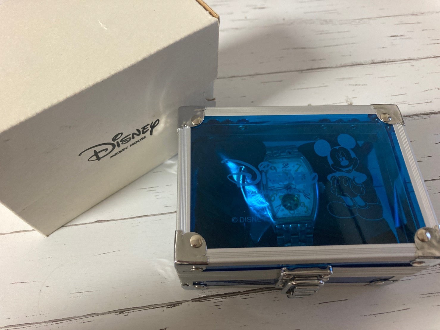 ディズニー ミッキー誕生 77周年 限定品 クレイジーアワーズ 腕時計 手巻き