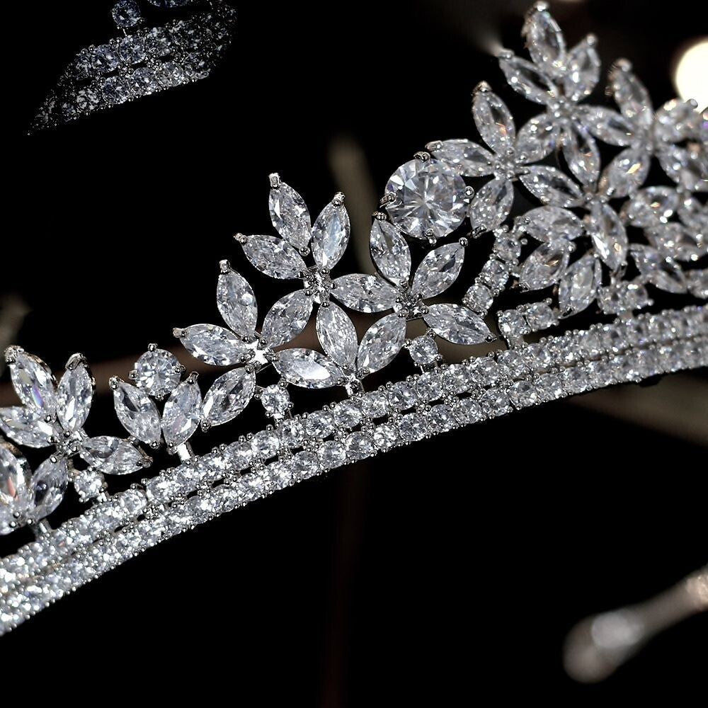 Princess Chiara - Swarovski Crystal Tiara – Bella-Tiara