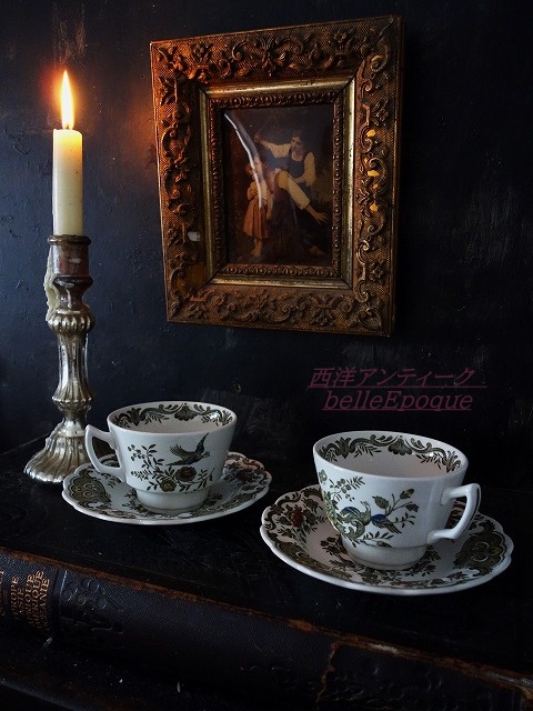 西洋ビンテージ 英国イングランド リッジウェイ ティーカップ