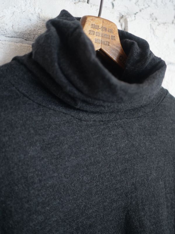 COMOLI コモリ ウール天竺 長袖タートルネック (U03-05007)