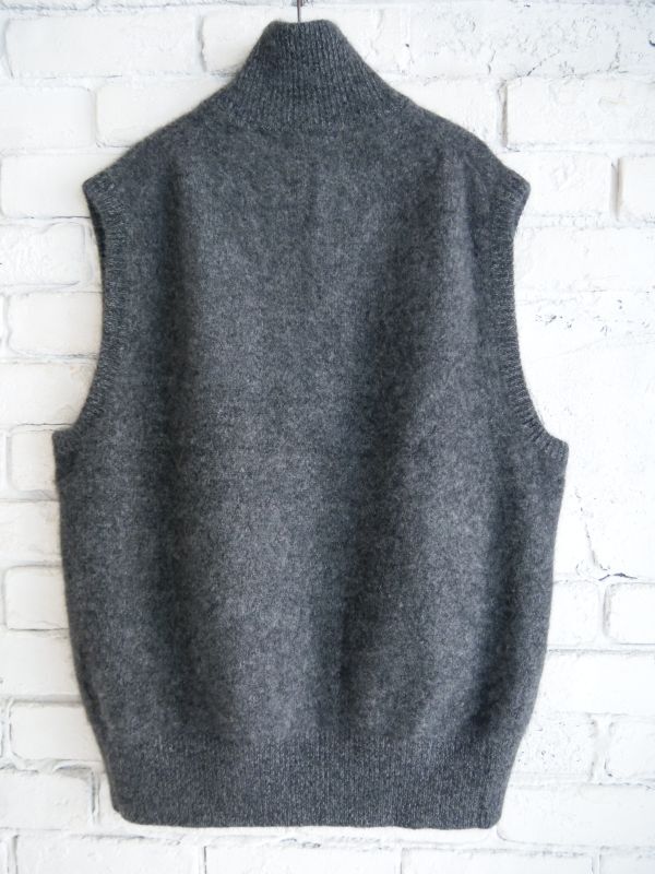 MAATEE&SONS CASHEMERE 強圧縮 JIP VEST マーティーアンドサンズ
