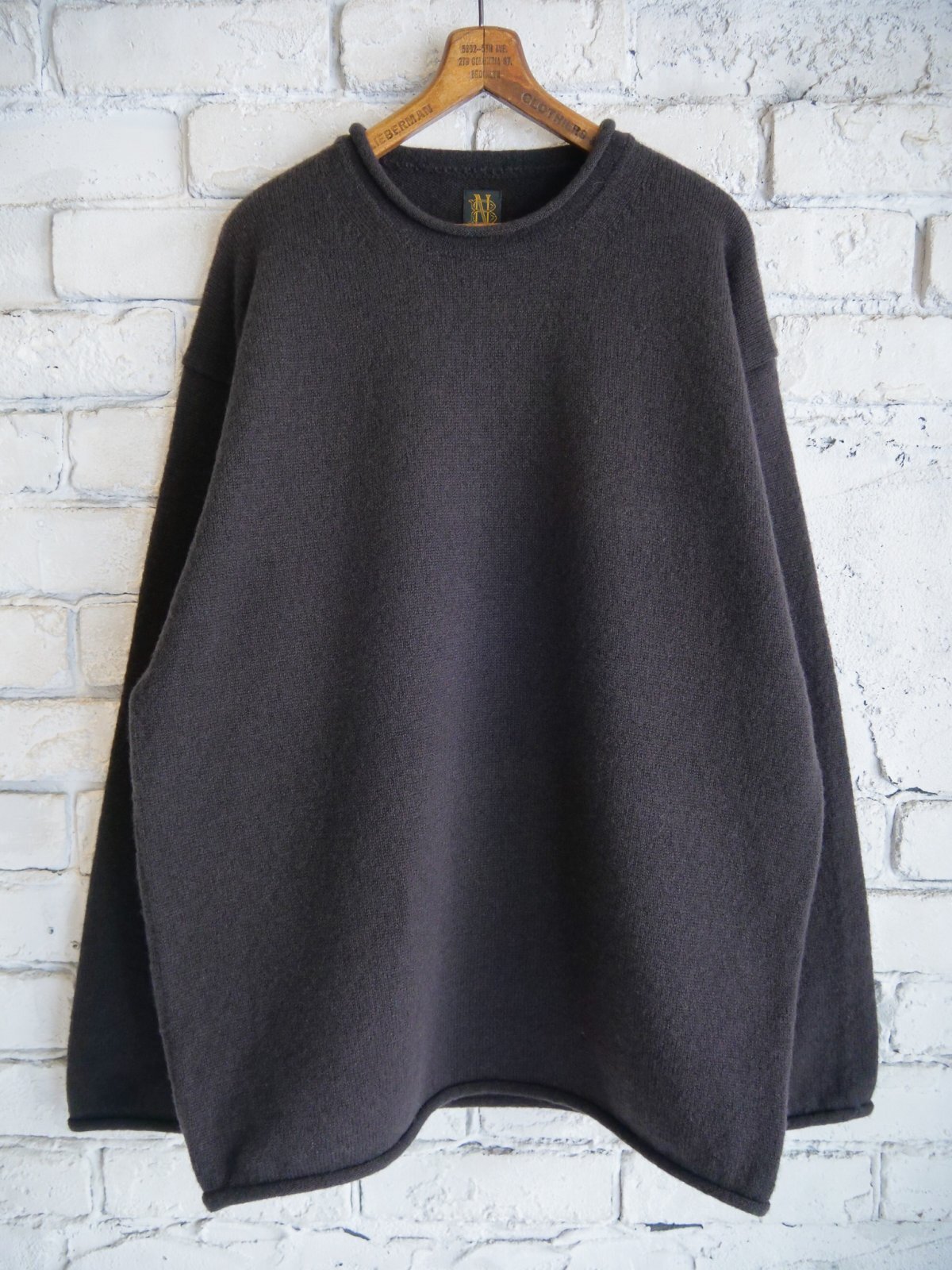 BATONER【MEN'S】BLUEFACE ROLL NECK バトナー ブルーフェイスロール