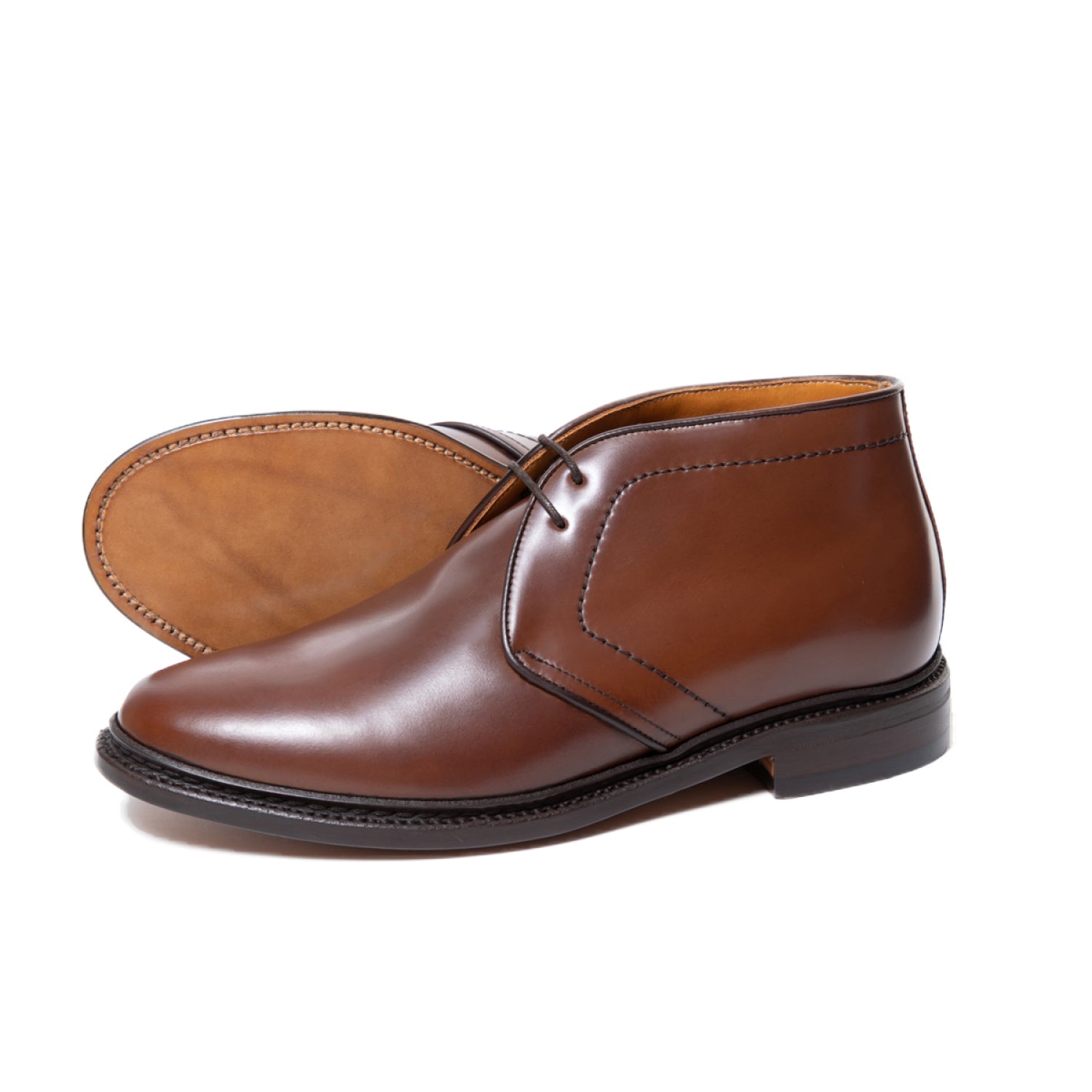 Berwick1707 | チャッカーブーツ コードバン | 370RDJRBR – バー