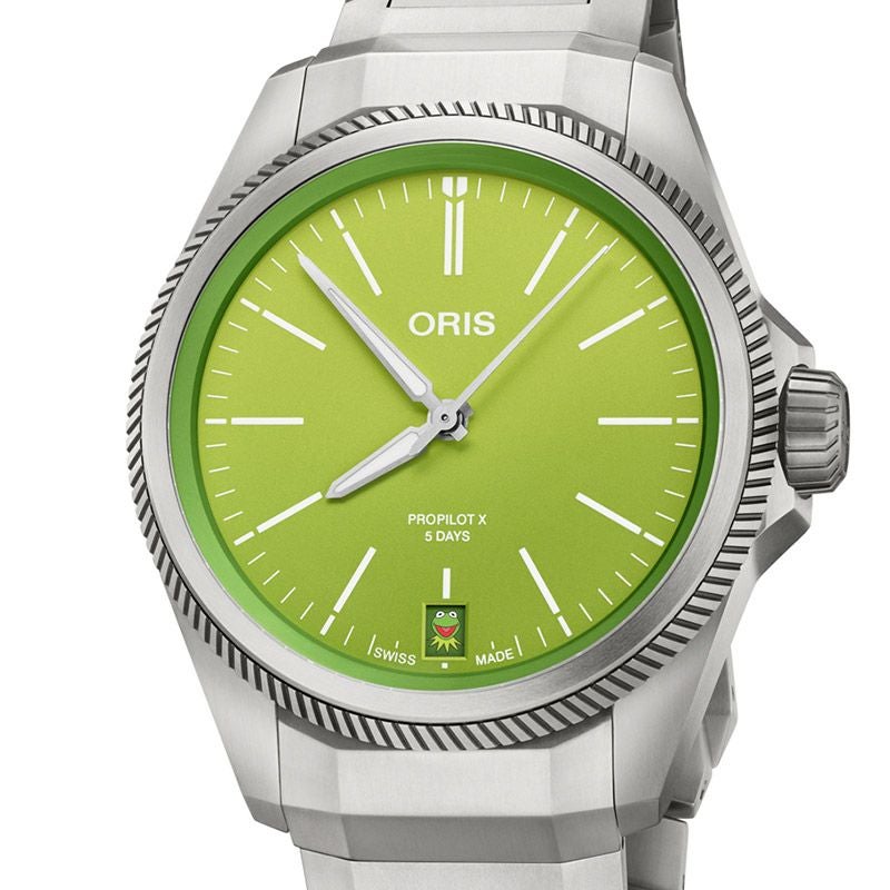 ORIS propilotx kermit edition オリス プロパイロットXカーミット