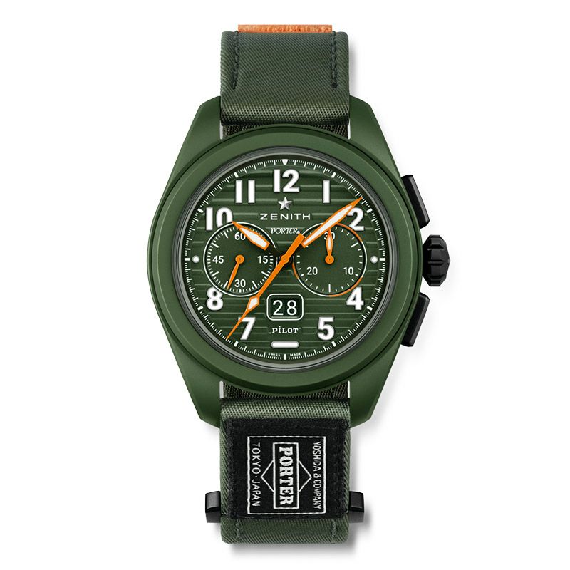 ZENITH Pilot Big Date Flyback Porter Edition ゼニス パイロット