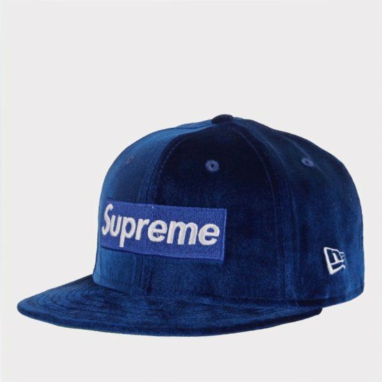 Supreme シュプリーム 2022AW Velour Box Logo New Era Cap ベロア