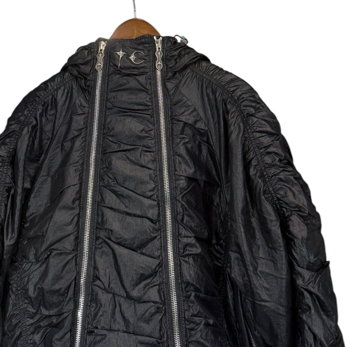 THUG CLUB サグクラブ 24AW NYLON JUMPER ダブルジップナイロン