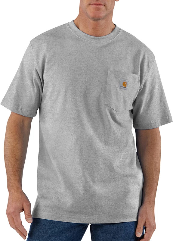 Men's Carhartt K87 Pocket T-Shirt | Super Shoes