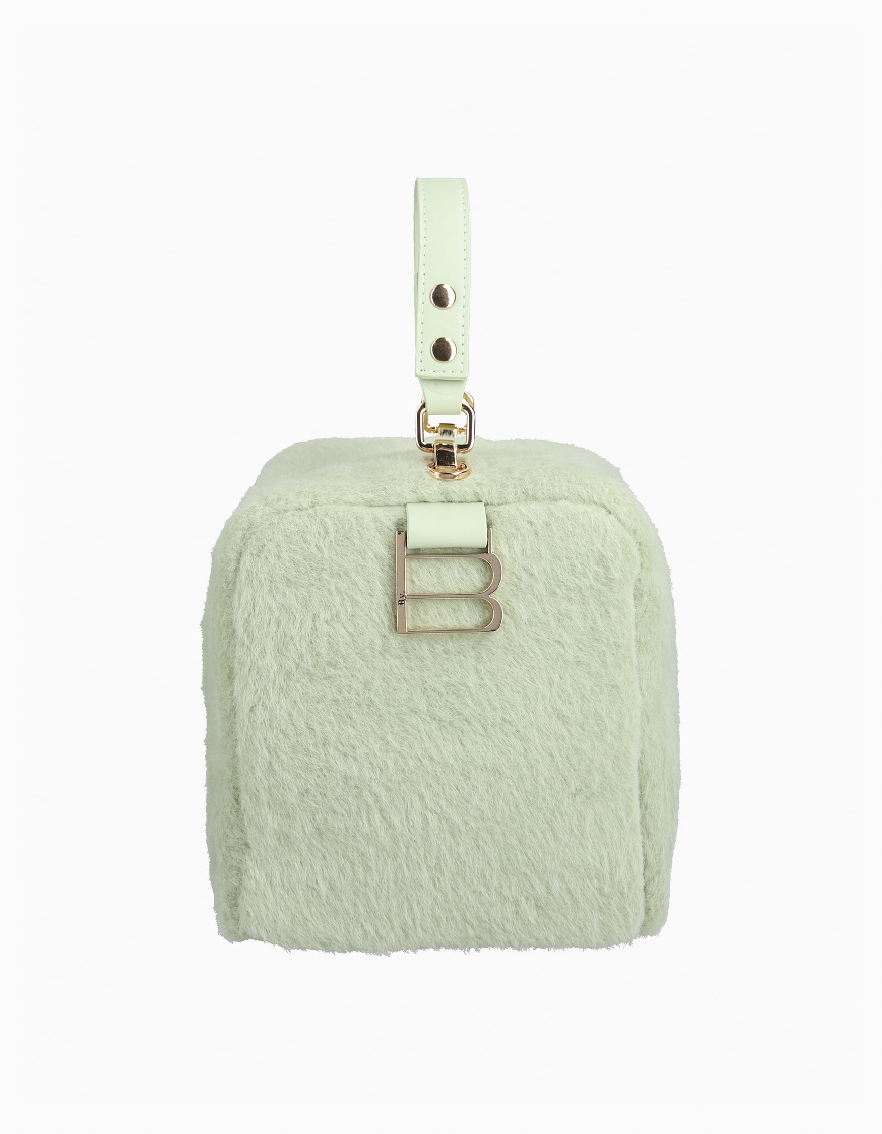 BIBIY. MADE | B. FUR BOX BAG GREEN｜Bibiy.