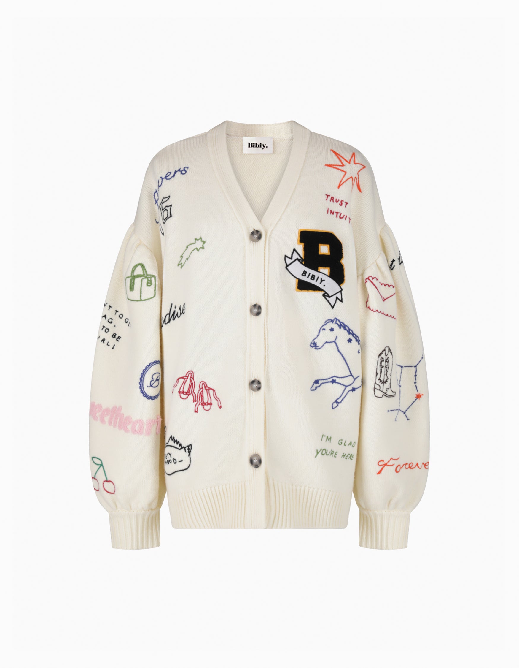 BIBIY. MADE | B. UNIVERSE CARDIGAN｜Bibiy.