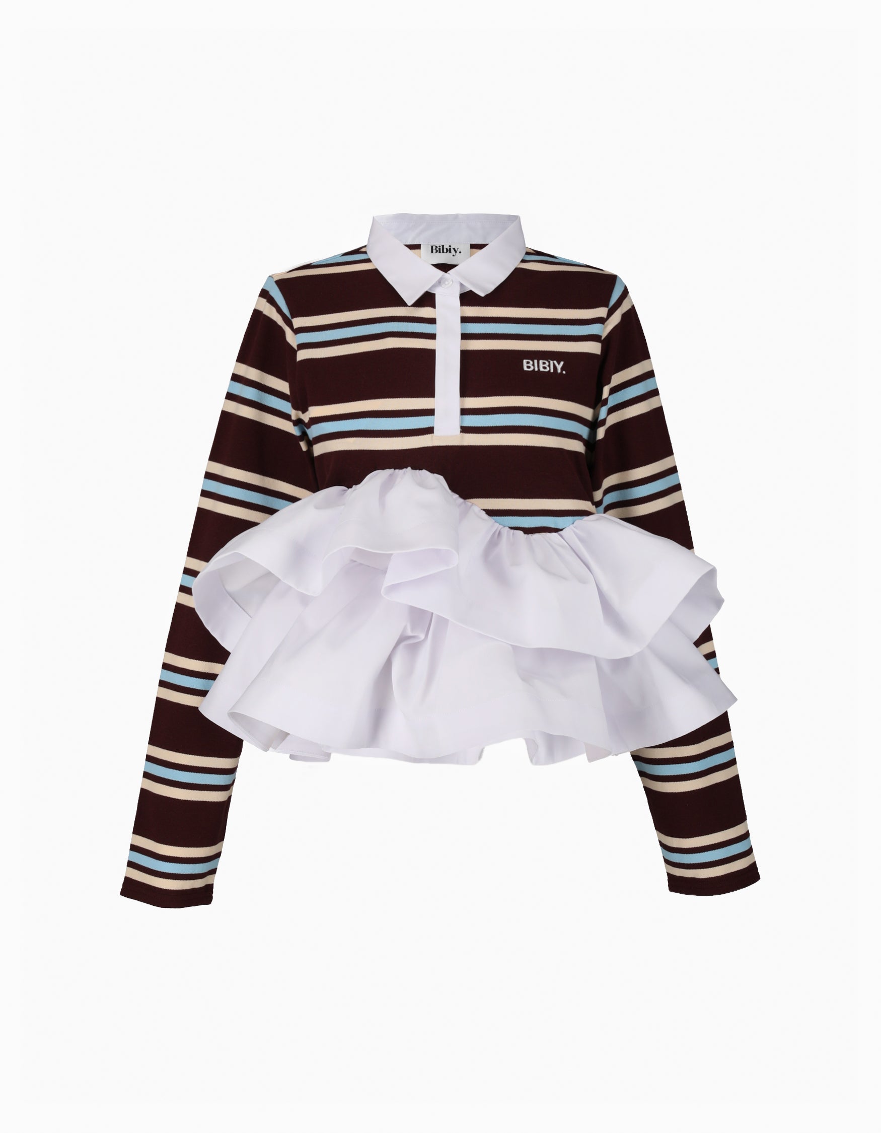 BIBIY. MADE | LOLA PEPURAMU POLO BROWN｜Bibiy.