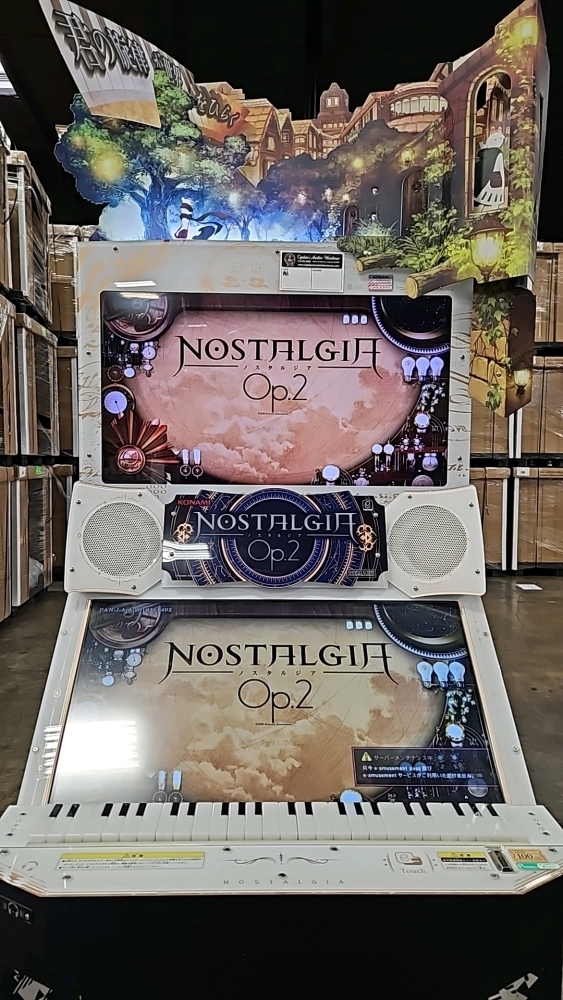 NOSTALGIA OP. 2 PIANO MUSIC RHYTHM ARCADE GAME KONAMI