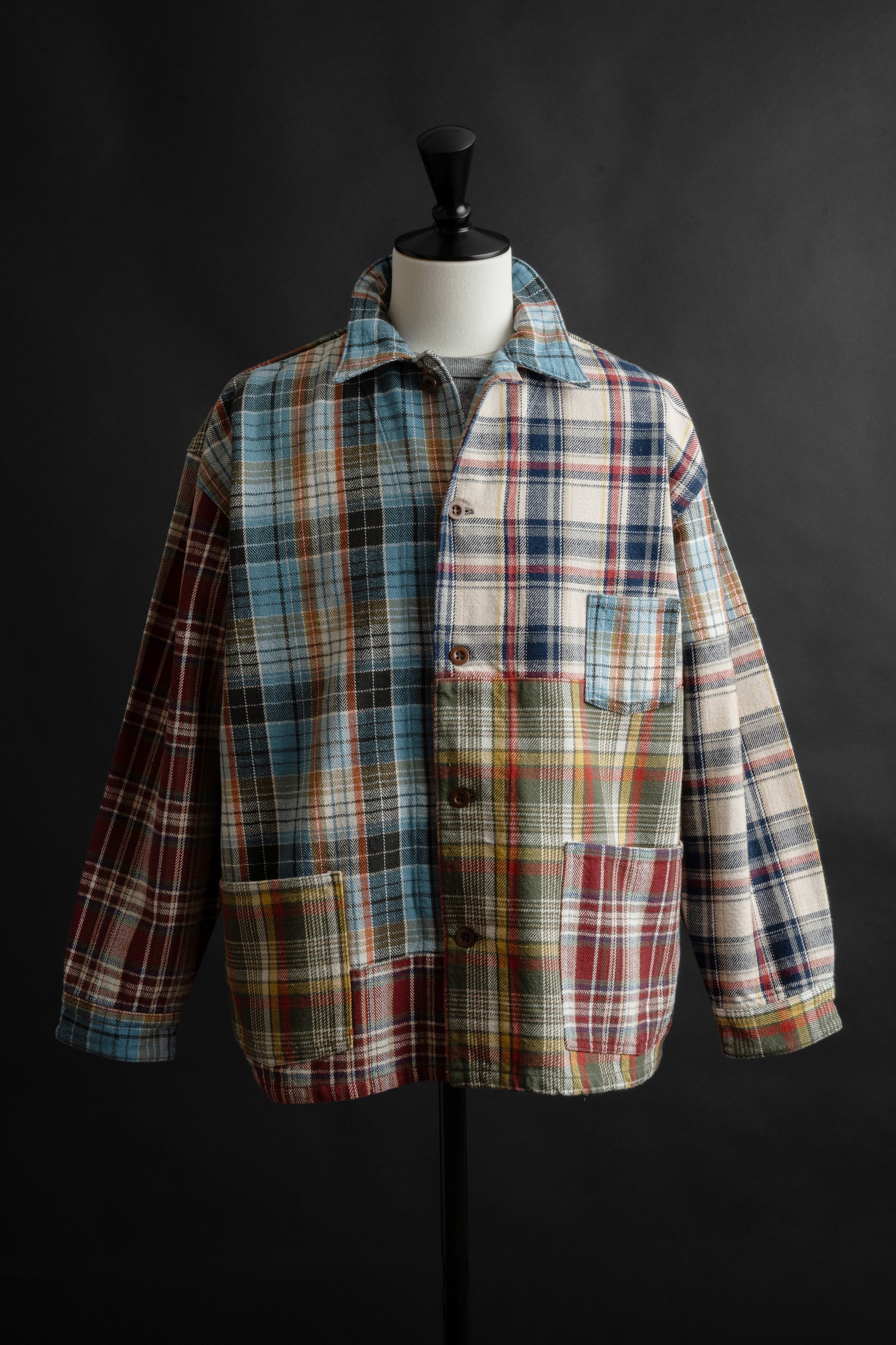 MSJ002E (CZ) CRAZY FLANNEL SHIRT JACKET – BIG JOHN【公式