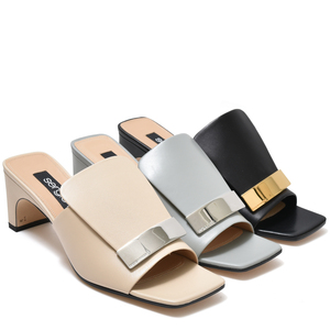 Sergio Rossi(セルジオ ロッシ)SR1 SANDAL ラムスキン レザータン