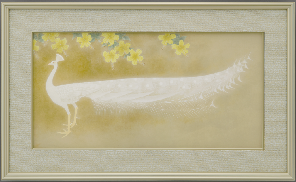 白孔雀 | 商品紹介 | 美術品複製画販売サイト | 美術趣味 | 共同印刷