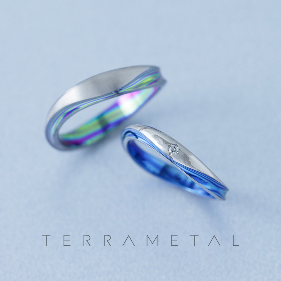 テラメタルシリーズ】GANGA -ガンガ- の結婚指輪 | ビジュピコ