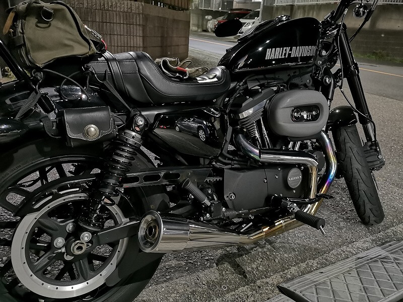 スポーツスター 車検対応マフラーの実力は？（その2） | バイクライフ