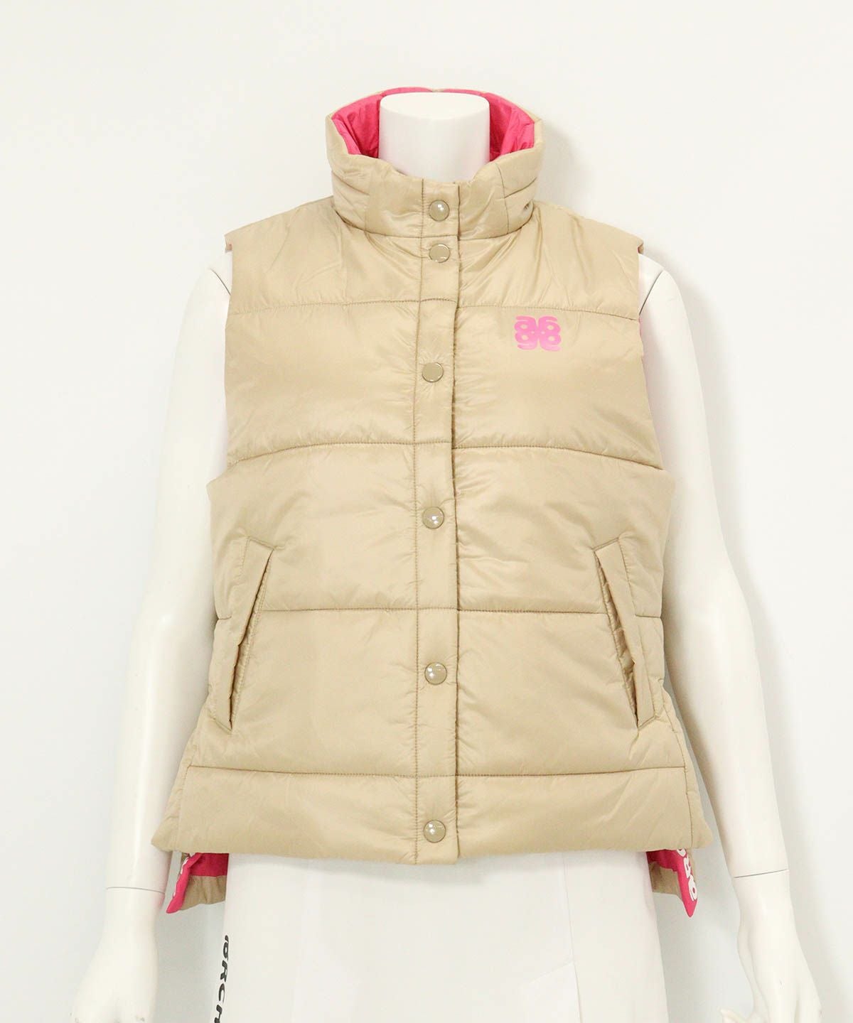 中綿サイドロゴベスト|アルチビオ - ゴルフウェアや婦人服通販