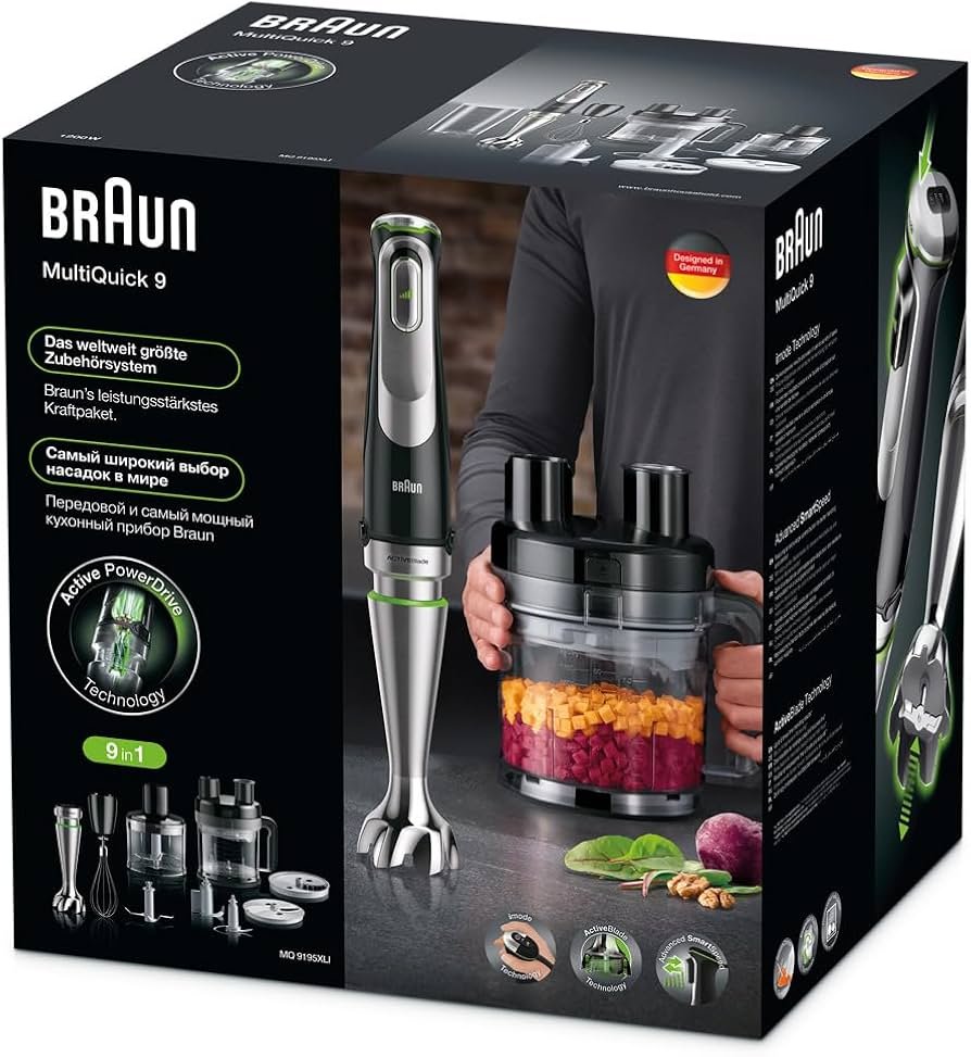 BRAUN MQ 9187XLI MULTIQUICK 9 HAND BLENDER - Bilal Arab