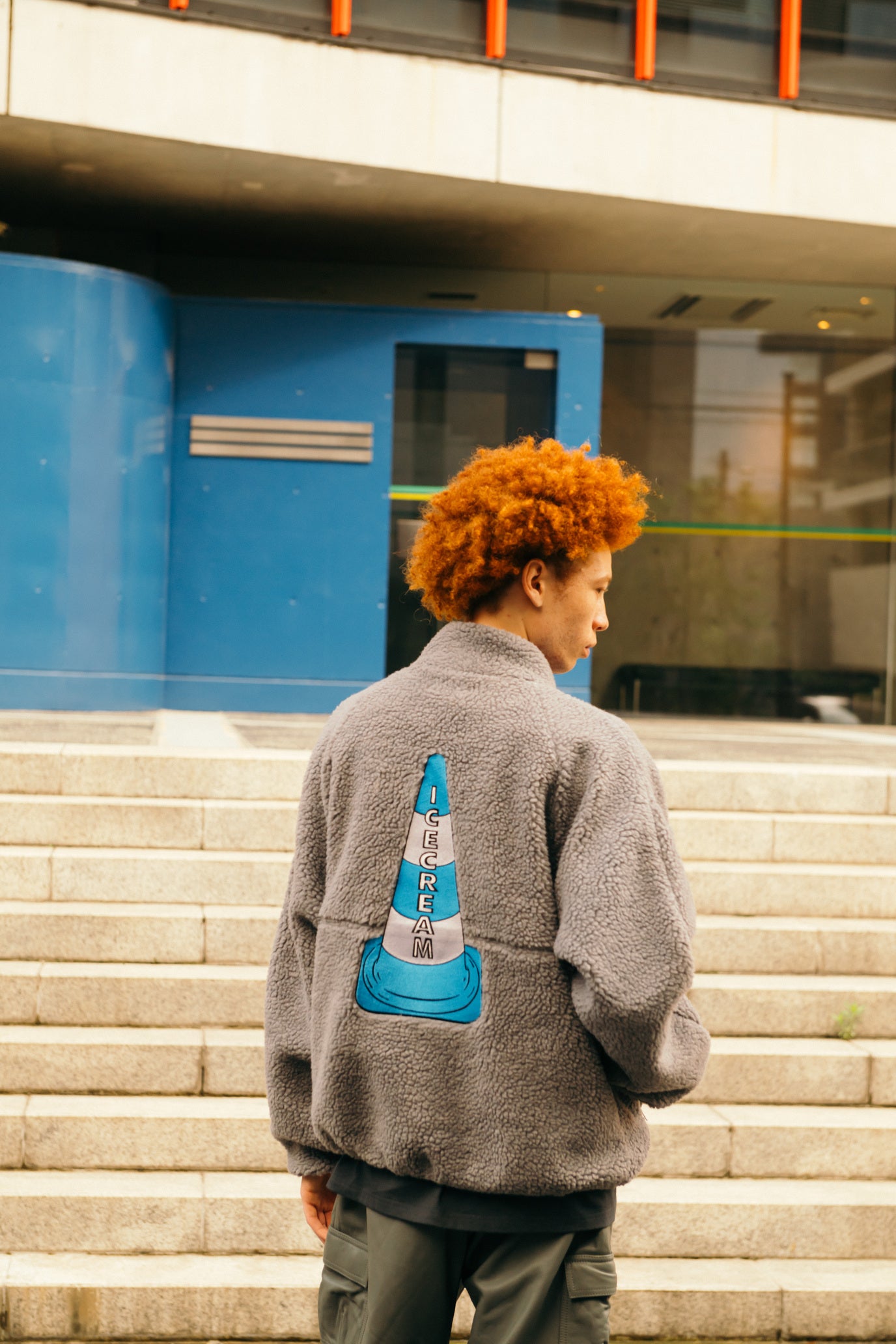 Fleece Zip Up Jacket – BILLIONAIRE BOYS CLUB / ICECREAM OFFICIAL