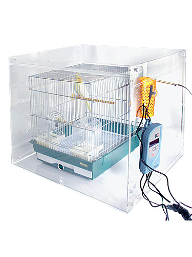 9992173【More Style】アクリルケージケースWIDE・扉ありS/35角