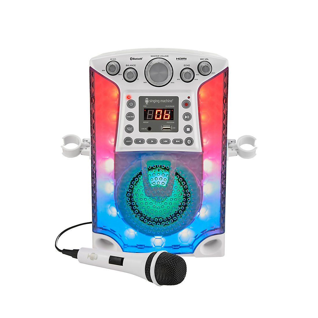 Singing Machine SML633 CDG Karaoke Machine (White) | BJ's