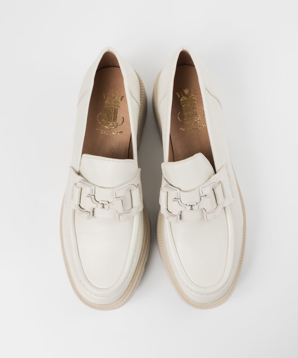 BONTRE/タンクソールビットローファー